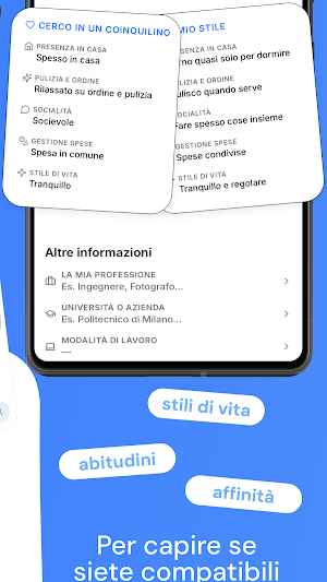 Mate: trova casa e coinquilini Screenshot 3