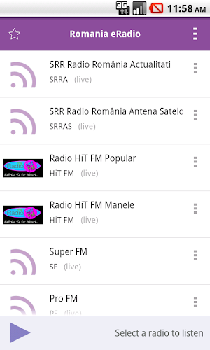 Romania Radio Screenshot 0