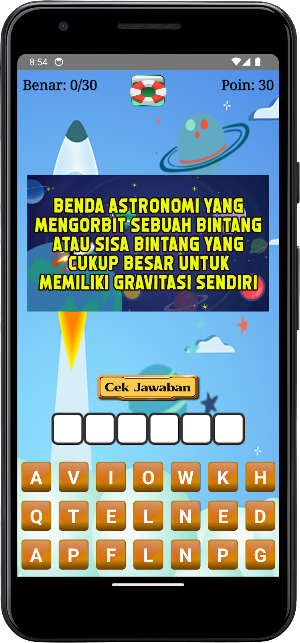 Tebak Ruang Angkasa Screenshot 2