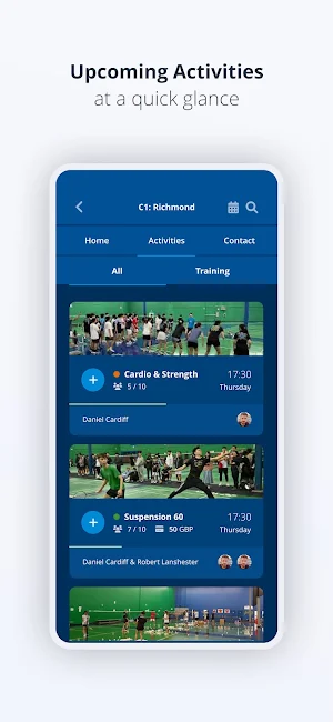 Clearonebadminton Screenshot 1