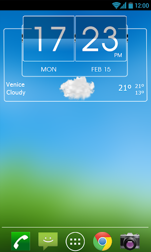 3D Flip Clock Theme Pack 06 Screenshot 2