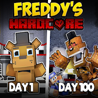 I Survived 100 Days FNAF MCPE