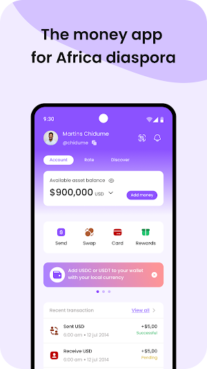 SFx Money App Screenshot 0