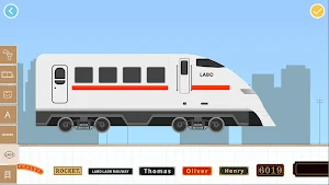 Brick Train Build Game For Kids & Preschoolers Screenshot 3