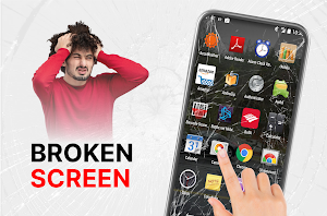 Broken Screen: Prank Wallpaper Screenshot 0