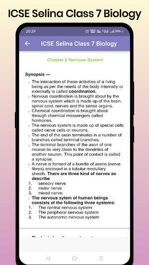 ICSE Selina Class 7 Biology Screenshot 3