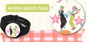 Cool Anime Watch face Screenshot 1