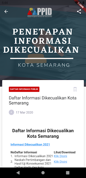 PPID Kota Semarang Screenshot 1
