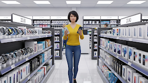 Supermarket: Mobile Shop Sim Screenshot 1