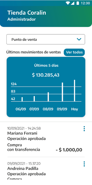 Cuenta DNI Comercios Screenshot 1