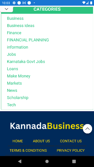 Kannada Business -ಕನ್ನಡ ಮಾಹಿತಿ Screenshot 3