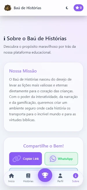 Baú de Histórias Screenshot 1
