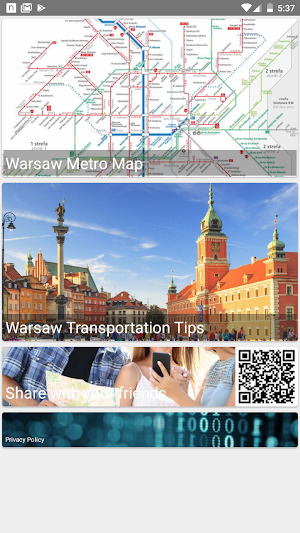 Warsaw Metro Map Offline Screenshot 0