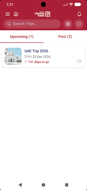 My Trips + Screenshot 2