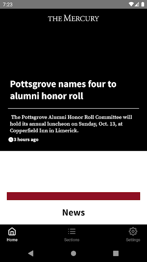 The Mercury for Android Screenshot 0