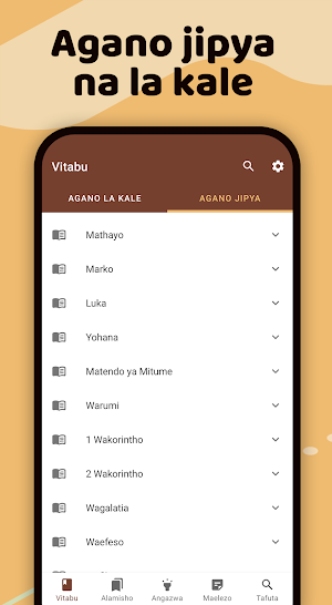 Swahili Bible: Biblia Takatifu Screenshot 0