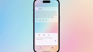 AI Post +Knowledge Screenshot 0
