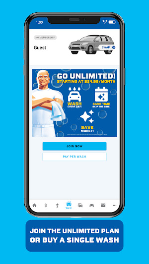 Mr. Clean Car Wash Screenshot 1