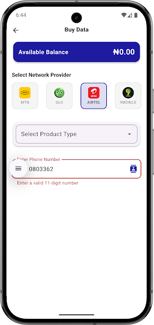 Mizaan Data Screenshot 1