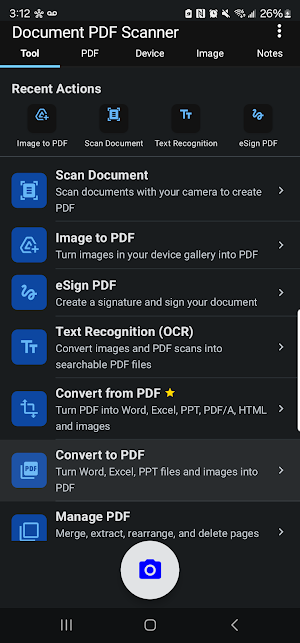Smart scanner Screenshot 0