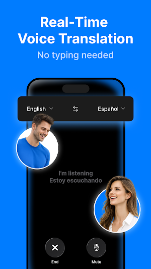 Voery: AI Call Translator Screenshot 1