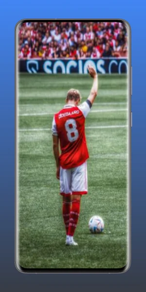 Martin Odegaard 4K Wallpaper Screenshot 1