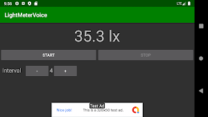 Light Meter Voice Screenshot 1