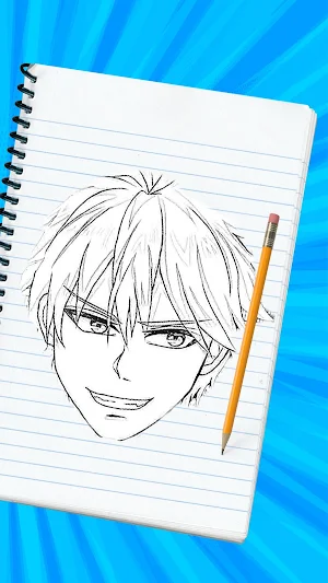 Draw Anime Step By Step Screenshot 1