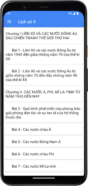 Lịch sử Lớp9 Screenshot 3