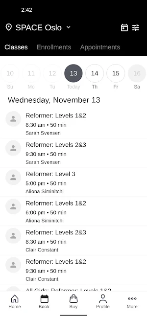 SPACE Oslo Screenshot 1