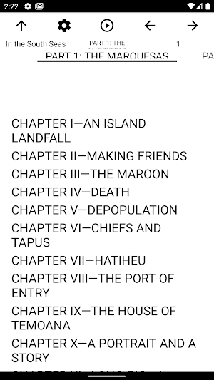 Book, In the South Seas Screenshot 1