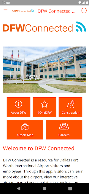 DFW Connected App Screenshot 0