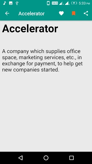 Management Dictionary Screenshot 2
