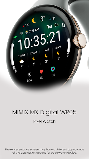 MIMIX Digital WP05 Watchface Screenshot 2