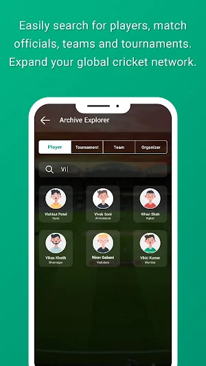 Scorewala - Cricket Match & Tournament Scoring App Screenshot 2
