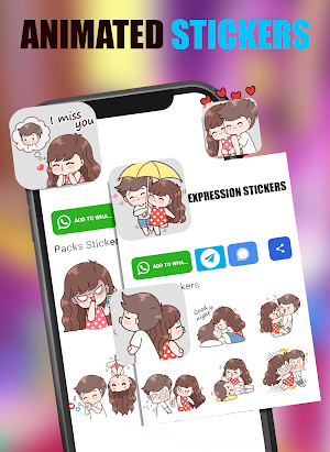 18+ Love Animated Stickers Fun Screenshot 1