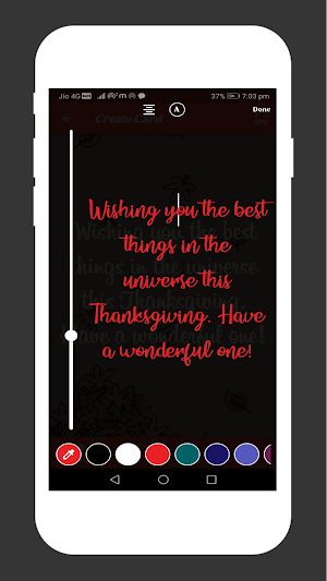 Thank you Cards Creator Screenshot 1