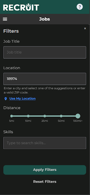Recruit Jobs Screenshot 1