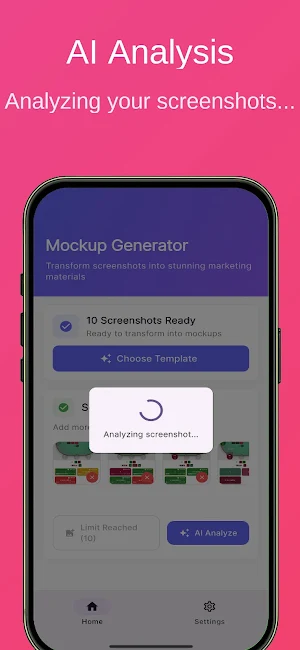 Screenshots AI: Mockups Screenshot 1