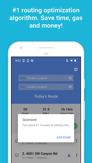 Straightaway Route Planner Screenshot 3