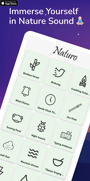 Naturo: Sleep & Nature Sounds Screenshot 0