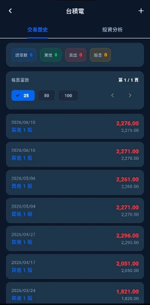 台股美股記帳Pro Screenshot 2