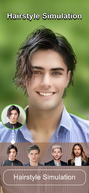 Hair Vision : Hairstyle Try On Screenshot 2