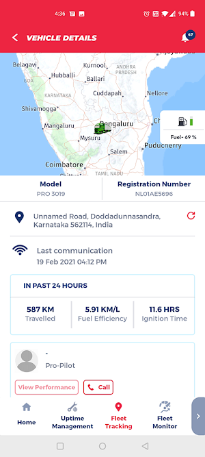 MY EICHER Screenshot 2