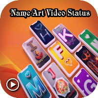 Name art Video Status