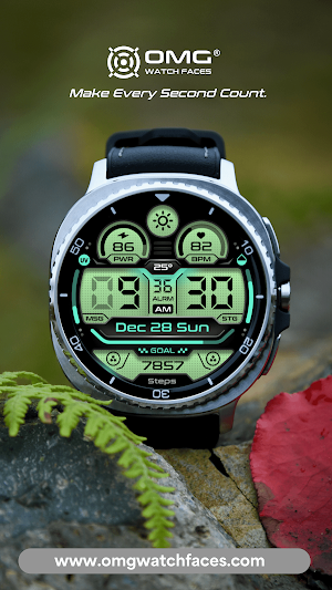 OMG 428 - Digital Watch Face Screenshot 3