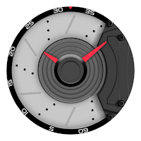 Cars Brake Disc Clock