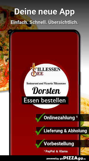 Pizzeria Tillessensee Dorsten Screenshot 0