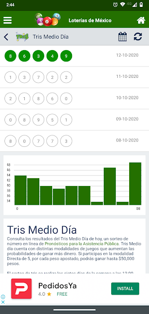 Loterías de México Screenshot 3