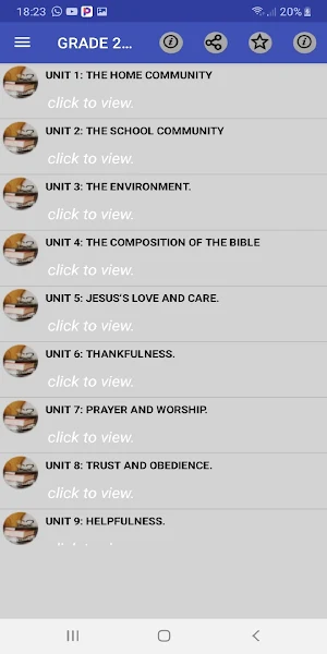 Grade 3: Cre cbc notes Screenshot 0
